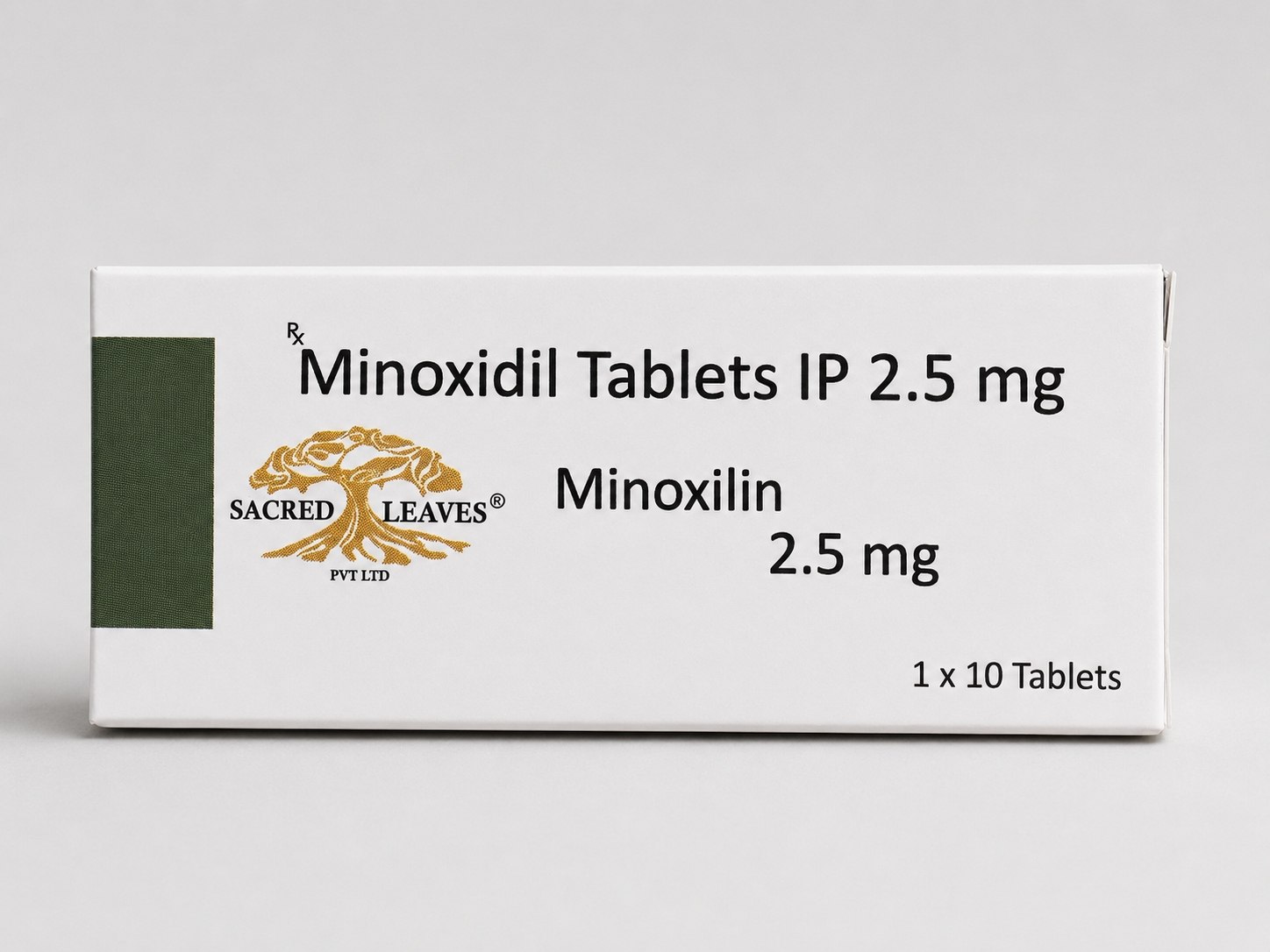 Таблетки Миноксидил 2,5 мг, 10 шт.