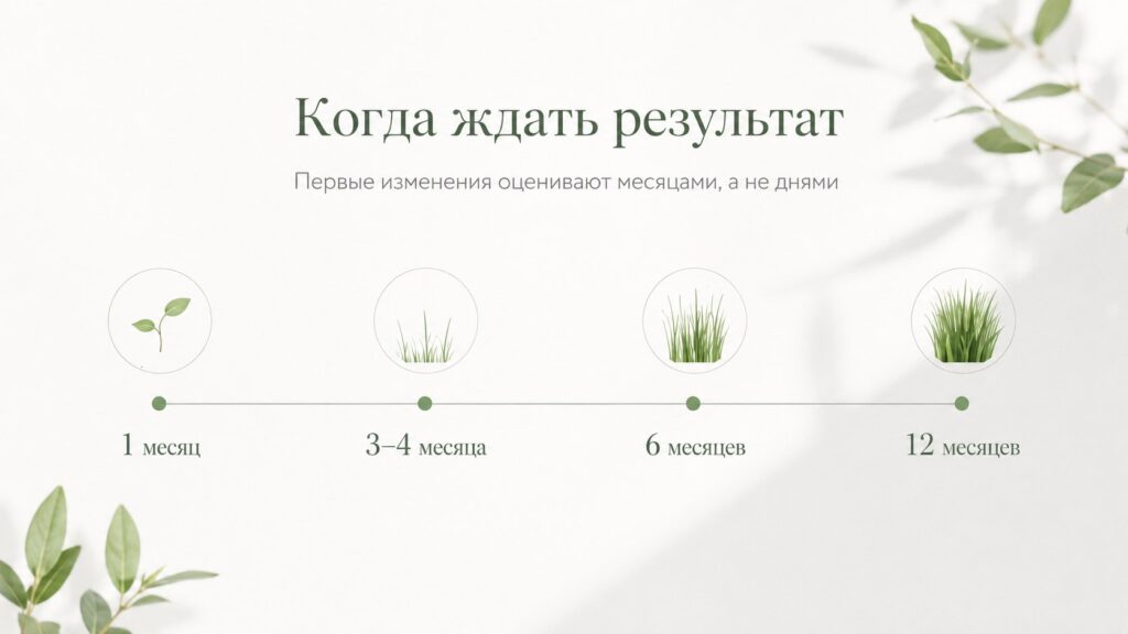 Когда ждать результат от лосьона для роста волос