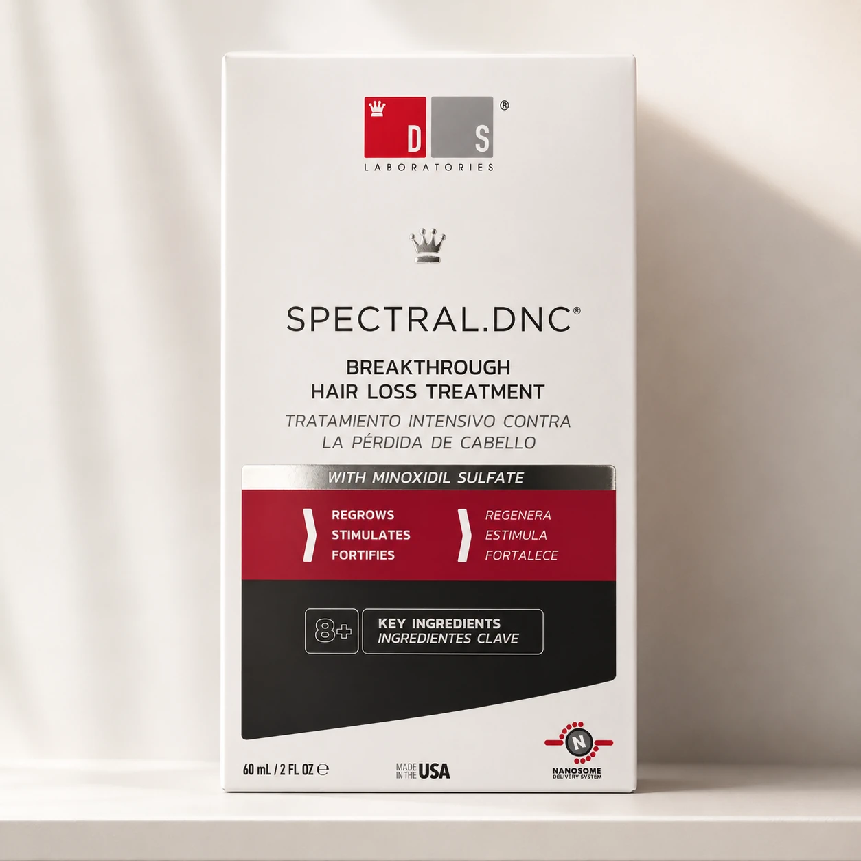 Лосьон Spectral DNC с сульфатом миноксидила 5% для роста волос, 60 мл